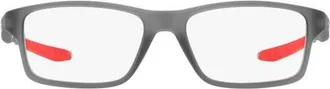 Oakley Kids Crosslink XS 51mm Rectangular Optical Glasses in Grey at Nordstrom