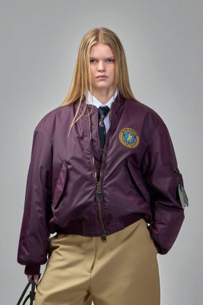 Balenciaga Large Fit Bomber Jacket