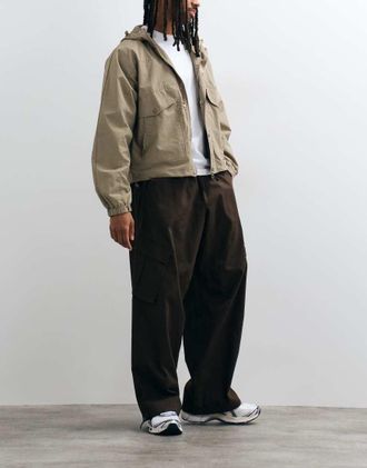 Umbro pantaloni cargo marrone scuro