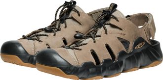 Keen Sandale KEEN HYPERPORT FISHERMAN LEATHER, Herren, Gr. 40, brindle, oak buff, Leder, Textil, Schuhe Sandale