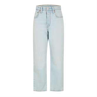 Levi's Womens Levis Cropped Jeans in Stepped Away - Blue - Size 25W/30L
