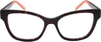 M Missoni Ladies Brown Rectangular Eyeglass Frames MMI-0098
