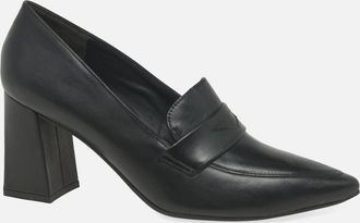 Paul Green Womens Livia Womens High Cut Court Shoes - Black - Size: 4.5