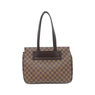 Louis Vuitton Pre-owned Damier Schoudertas - Dames - Pre-owned - Bruin - Maat: ONE Size Leer