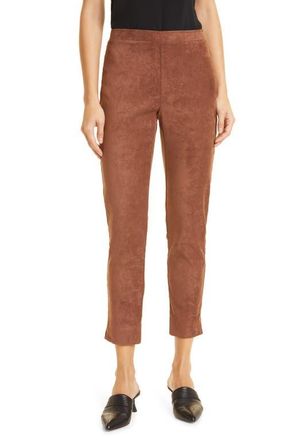 Kobi Halperin Lori Faux Suede Pants in Camel at Nordstrom, Size Small