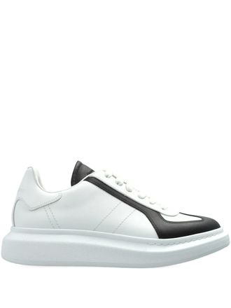 Alexander McQueen contrast-panel sneakers - Bianco