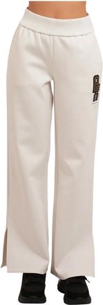 A|X Armani Exchange Pantaloni Regular Fit in Jersey Scuba - - Trousers - Donna - Bianco - XS