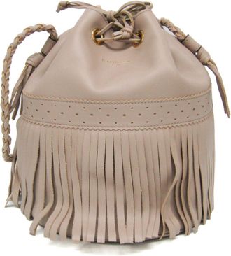 J & M Davidson Leather Shoulder Bag (Pre-Owned)