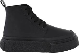 Maison Margiela Oversized Sole High-Top Leather Sneakers