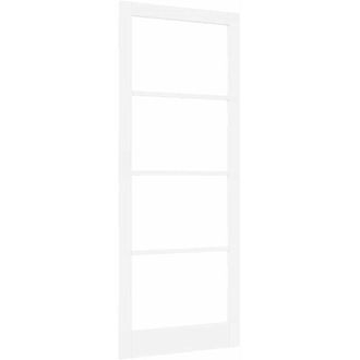 vidaXL Puerta Interior Con Cristal Orkdal 93 X 232 Cm Vidaxl