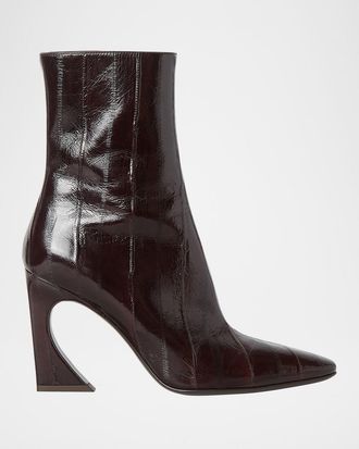 Fendi 55mm Minerva Calf Hair Trompe Loeil Pant Knee-High Boots