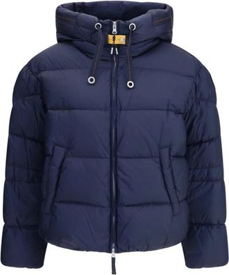 Parajumpers Tilly Gewatteerde Jas met Capuchon - Dames - Winterjassen - Blauw - L - Nylon - Jassen