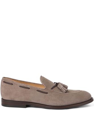 Brunello Cucinelli Brunello Cucinelli Wildleder-Loafer