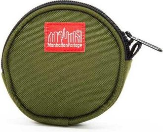 Manhattan Portage Ellington Circle Coin Purse in Olive at Nordstrom