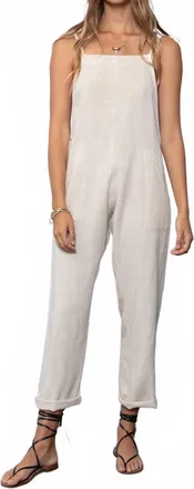 Stillwater Some Beachy Overalls In Natural