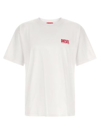 Diesel White Logo T-shirt
