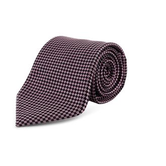 Tom Ford Accessoires, Heren, Roze, ONE Size, Zijden Stropdas