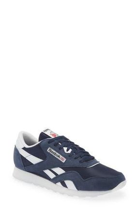 Reebok Classic Nylon Sneaker in Vecnav/ftw at Nordstrom Rack, Size 10.5