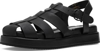 Barbour Hindburn Sandals Womens Sandals Black : 10 M, Leather