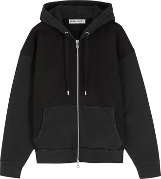 Our Legacy Rascal Hood Cotton Hooded Sweatshirt - Black - 52 (IT52 / XL)