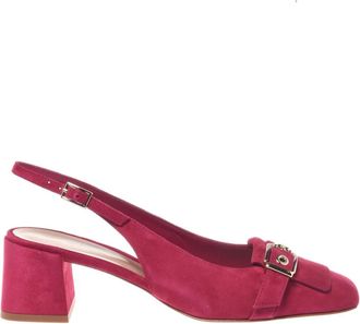 Baldinini Slingback Pump - Dames - Pumps - Roze - 38 1/2 EU - Leer - Schoenen
