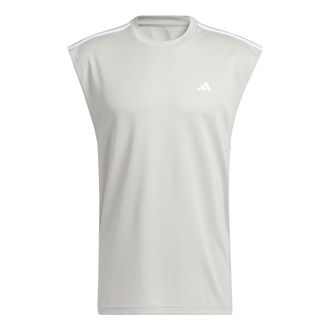 adidas All-World Sleeveless Tank Tee Metal Grey IC2467