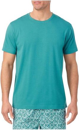 Tommy Bahama Short Sleeves T Shirt Mens Jumpsuit & Rompers One Piece Teal : 2XL (44-46 Waist), Cotton/Modal/Spandex