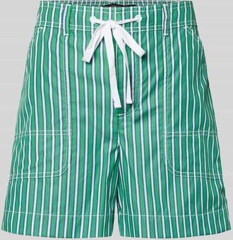Lauren Ralph Lauren Regular Fit Shorts aus reiner Baumwolle in Gruen, Gr&ouml;&szlig;e 36