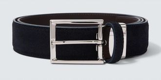 Canali Suede belt