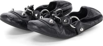Balenciaga Ballerinas, female, Black, Size: 10 US City Ballerinas