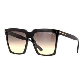 Tom Ford FT0764 01B Black/Brown Gradient