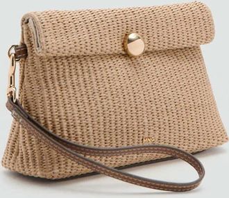 Mango Pochette falda beige - Donna - Taglia unica - MANGO