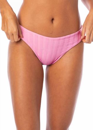 Maaji Womens Sublimity Signature Bikini Bottom In Blush Rose