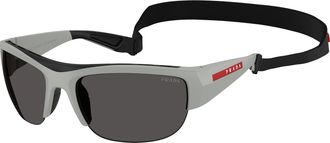 Prada Grey Wrap Mens Sunglasses PS A01S 13Z5S0 69