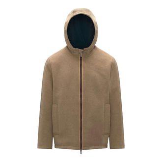 K-Way Claudel Lana Bonded Doble - Sweatshirts & Hoodies - Hombre - Beige - XL