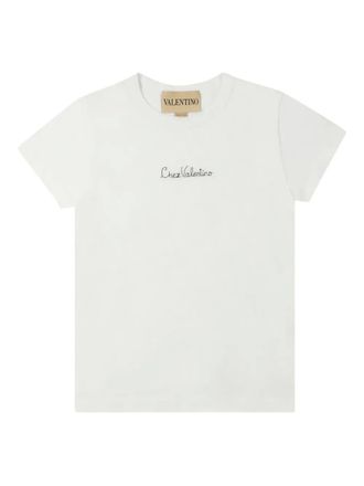 Valentino Garavani cotton T-shirt - women - Cotton - M - White