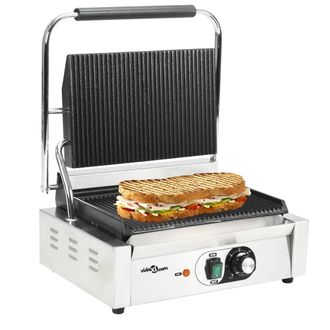 vidaXL Grill Parrilla Estriada 2200 W 43x30,5x20 Cm Vidaxl