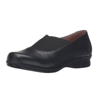 Dansko Womens Ann Flat In Black