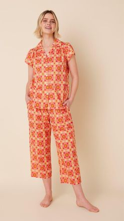 The Cats Pajamas Voile Capri Set in Chelsea at Nordstrom, Size X-Small