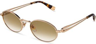 Furla SFUB30 0300 Mens Sunglasses Gold Size 55