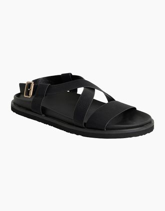 Roxy Womens Roxy Womens Zaho Crossed Sandals - Black - Size: 7.5