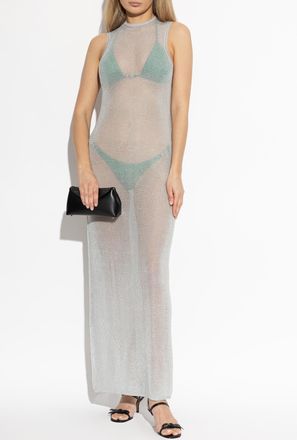 Bond-Eye Asher Midi Dress, Womens, Silver