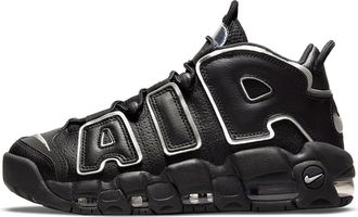 Nike (WMNS) Nike Air More Uptempo Black Metallic Silver DQ0839-001