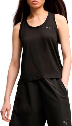 Puma PwrMode Performance Racerback Tank in Puma Black at Nordstrom, Size X-Large
