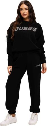 Guess Cecilia Sweater - Dames - Trainingspakken - Zwart - S - Katoen - Fitness