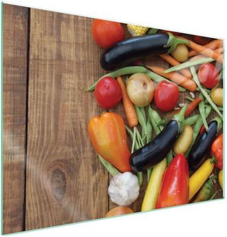 OEM Placa Protectora De Vidrio Para Estufa 70x52 Verduras