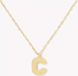 Kate Spade New York Kate Spade Fine Love Letter C Initial Pendant
