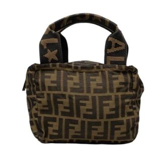 Fendi Pre-owned Canvas Mini Bag - Dames - Pre-owned - Bruin - Maat: ONE Size