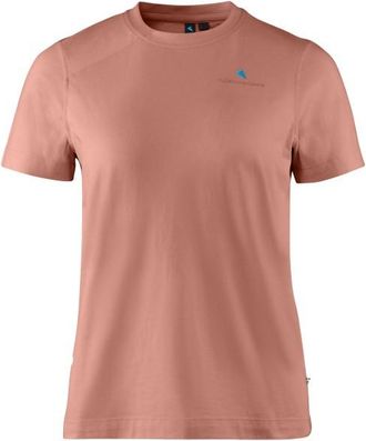 Kl&auml;ttermusen Root Logo S/S Tee T-Shirt f&uuml;r Damen | rosa