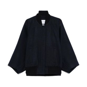 Max Mara Light Jacket - female - Max Mara - Light Jackets - Blue - XS - Jackets